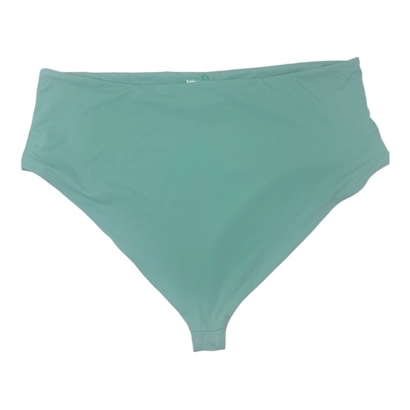 NWOT Dippin Daisys Seashore Bottom High Waist High Cut in Eucalyptus Green Sz 1X - Picture 7 of 7